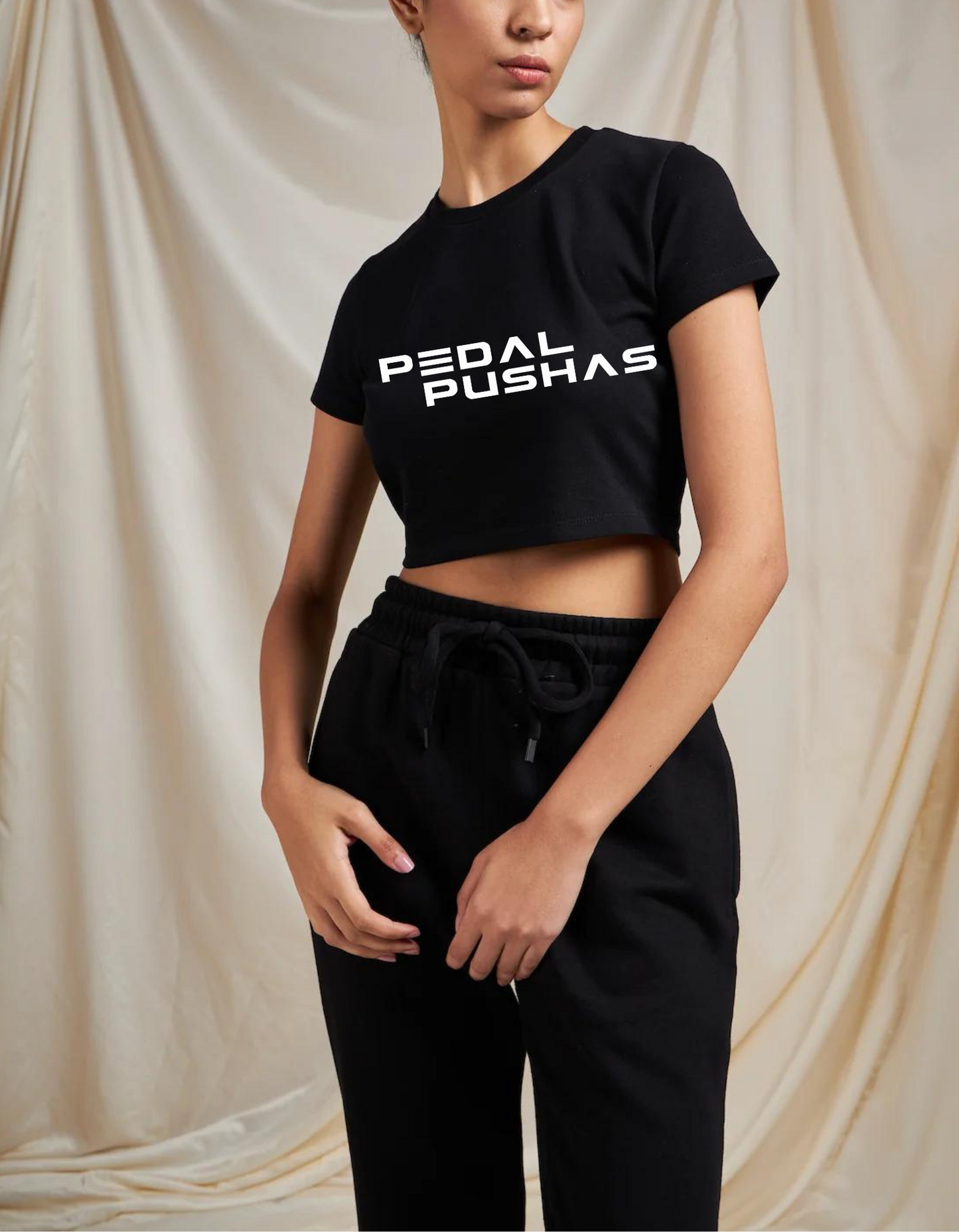 Introducing the Women's Iconic Pedal Pushas Tee: this tee epitomizes the perfect harmony of comfort and functionality. Its soft and breathable surface ensures a delightful wearing experience, while its sleek and casual style makes it suitable for all occasions…