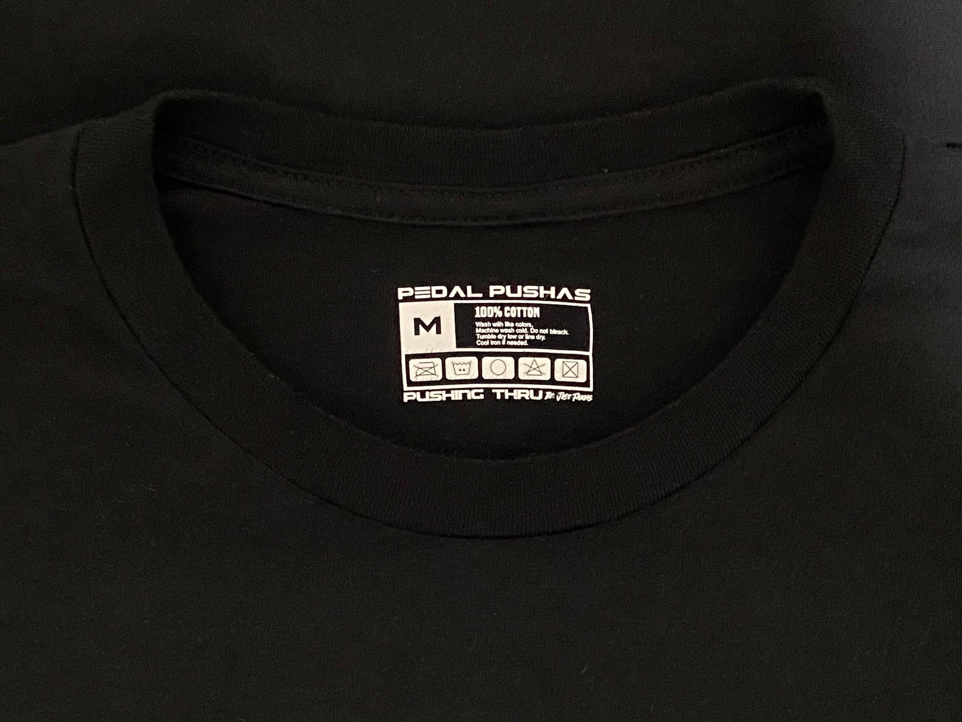 Pedal Pushas personalized garment label